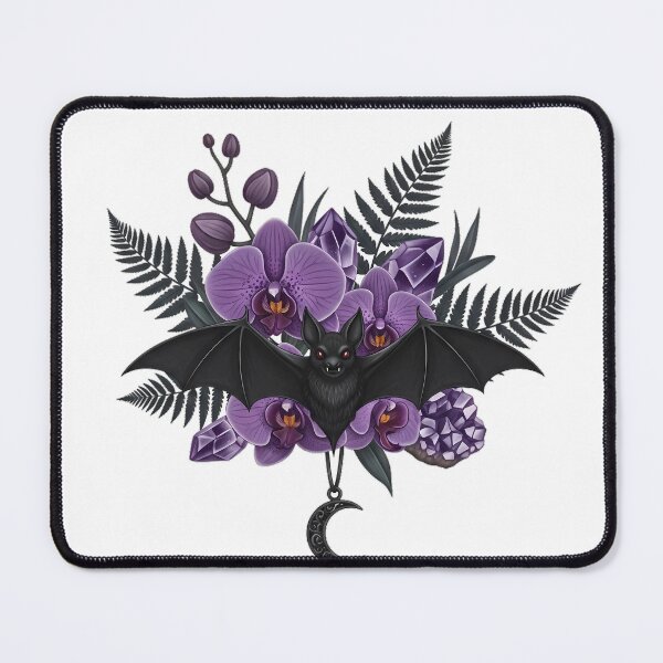 Item preview, Gothic Bat Orchid Moon Gift designed and sold by IllumeInk.