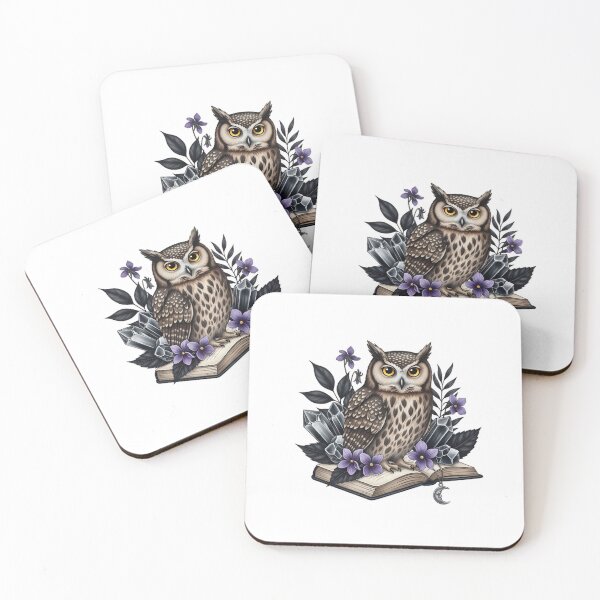 Item preview, Owl Obsidian Book Gift designed and sold by IllumeInk.
