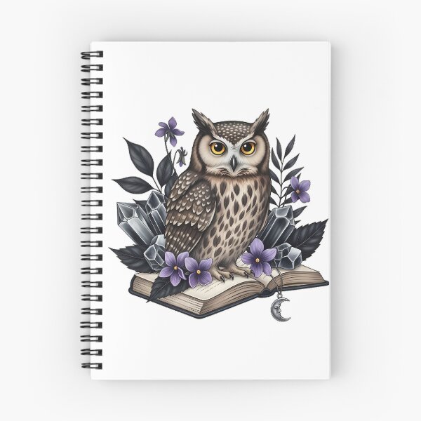 Item preview, Owl Obsidian Book Gift designed and sold by IllumeInk.