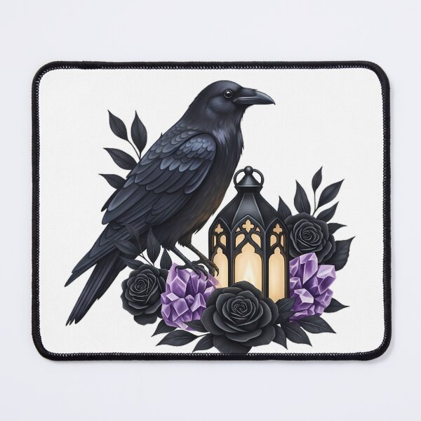 Item preview, Raven Crystal Lantern Gift designed and sold by IllumeInk.