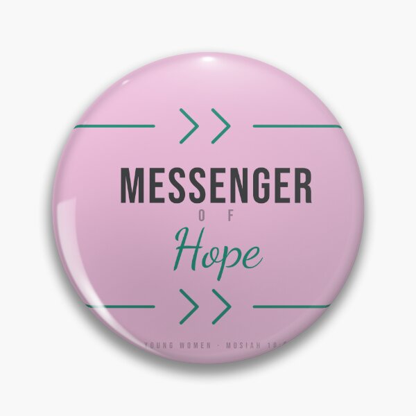 Item preview, Messengers of Hope LDS Young Women Shirt -  Light Shirt Edition | Christian Youth Group Tee | Inspirational Faith Apparel designed and sold by Willow Place Design.