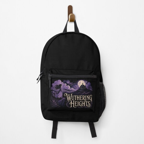 Item preview, Wuthering Heights Purple Night Sky Full Moon Gothic designed and sold by Fenay Designs.