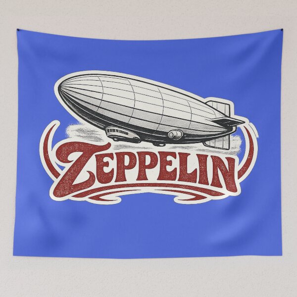 Item preview, Vintage Zeppelin Design designed and sold by LuluLeb.