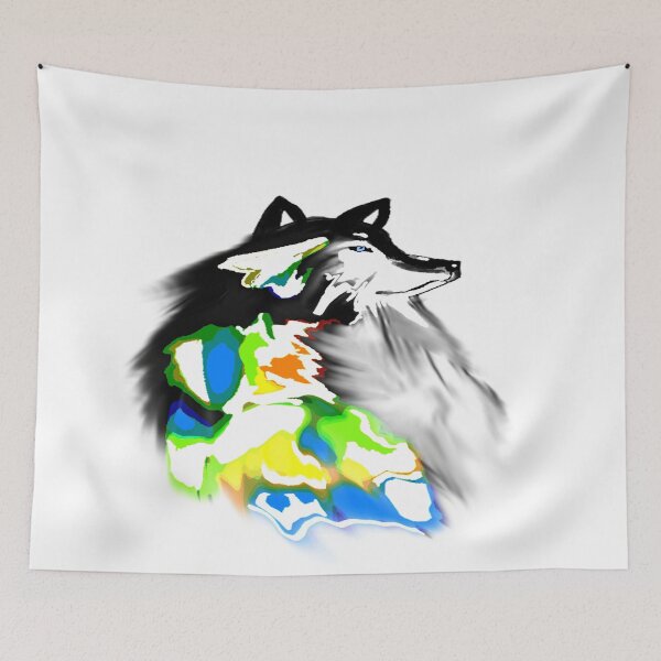 Item preview, Beautiful Wolf designed and sold by Rainbowland123.