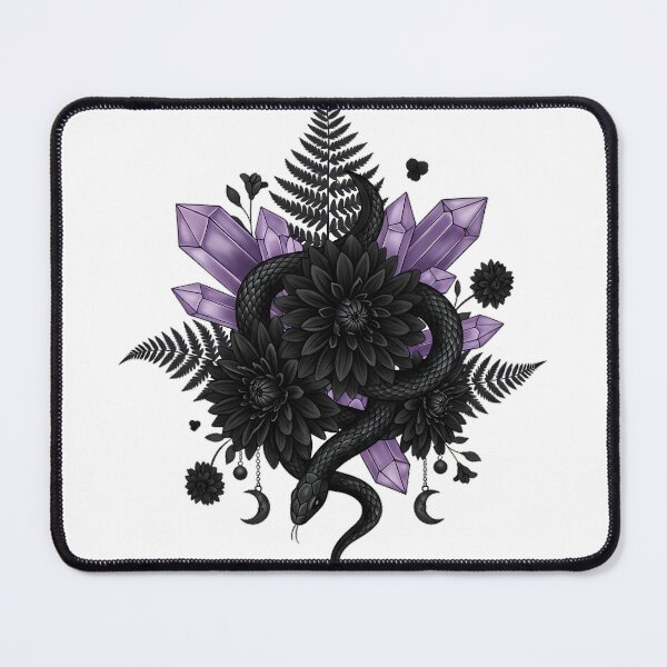 Item preview, Serpent Black Dahlia Gift designed and sold by IllumeInk.