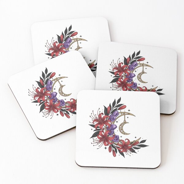 Item preview, Crescent Spider Lily Gift designed and sold by IllumeInk.