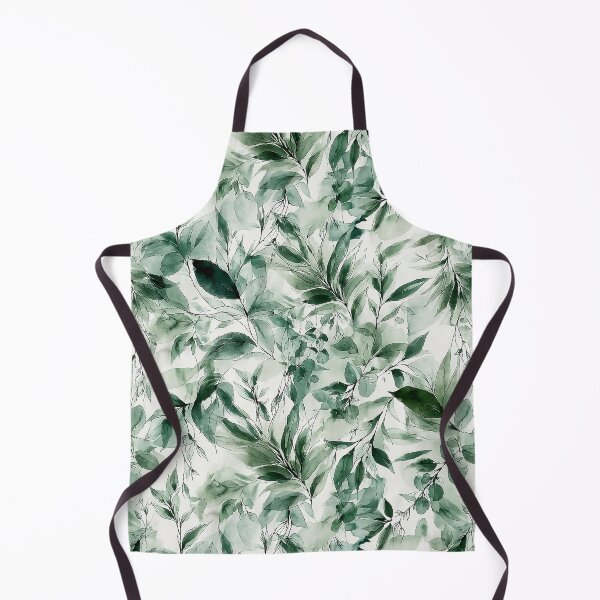 Item preview, Botanical Ink Wash Sage and Forest Canopy designed and sold by Nine Lives Studio.