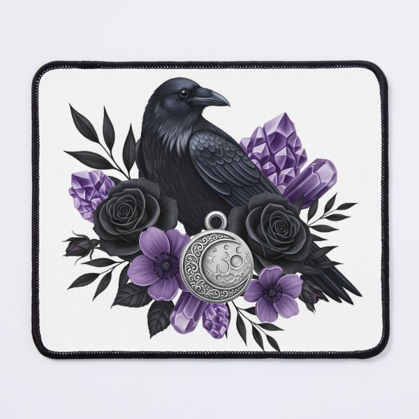 Item preview, Raven Moon Locket Gift designed and sold by IllumeInk.