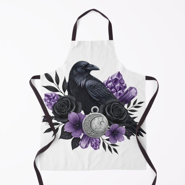 Item preview, Raven Moon Locket Gift designed and sold by IllumeInk.