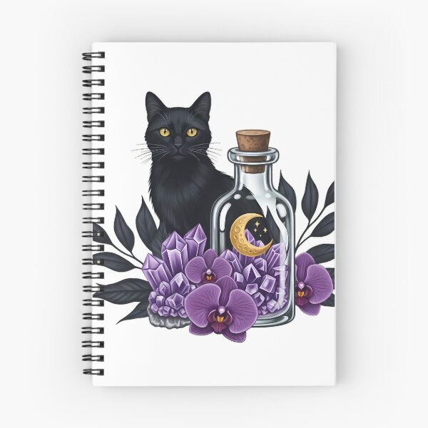 Item preview, Black Cat Potion Bottle Gift designed and sold by IllumeInk.