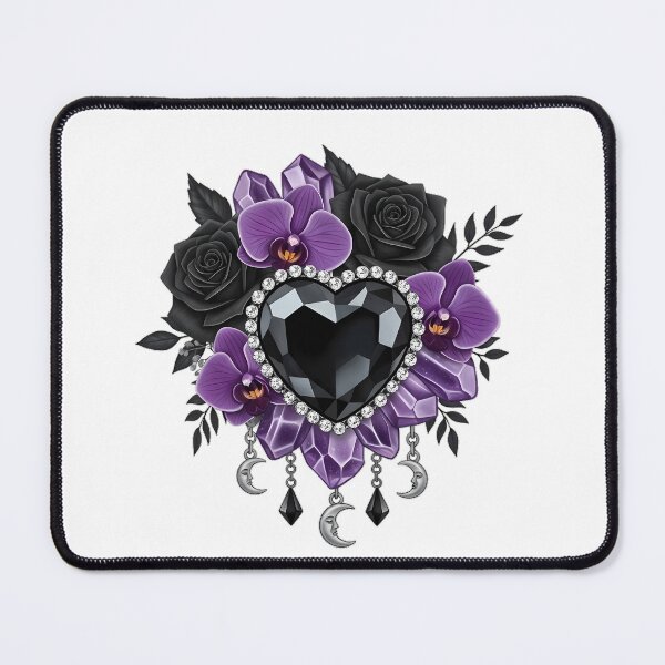 Item preview, Obsidian Heart Rose Gift designed and sold by IllumeInk.