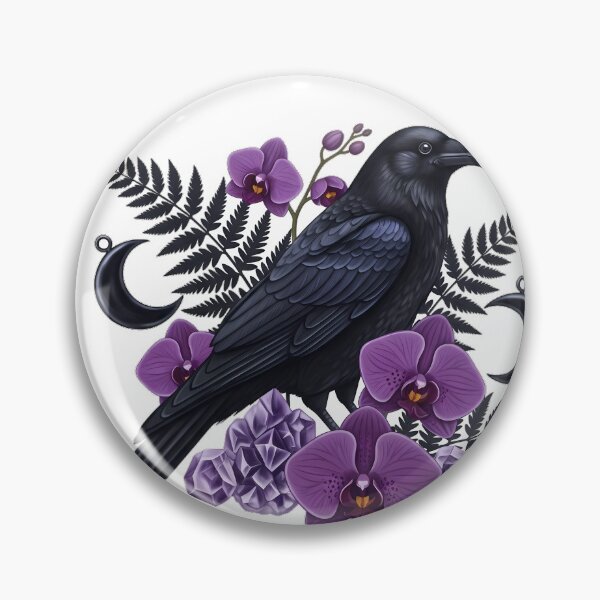 Item preview, Moonlit Crow Orchid Gift designed and sold by IllumeInk.