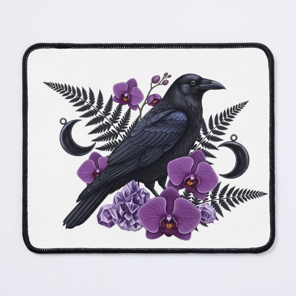 Item preview, Moonlit Crow Orchid Gift designed and sold by IllumeInk.