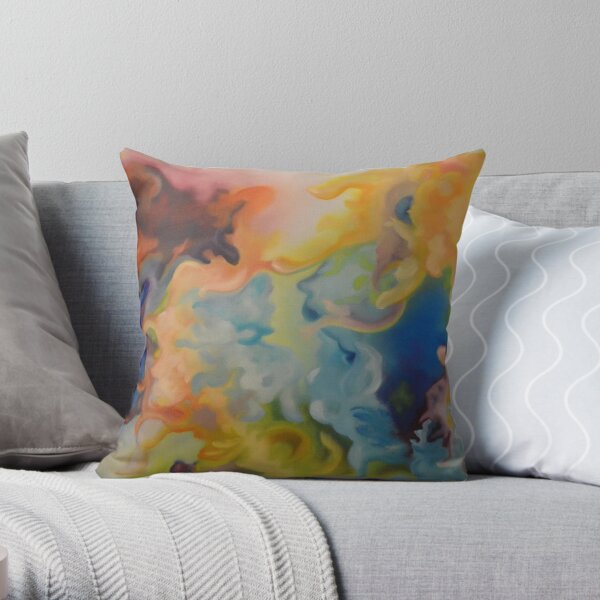 8 ways to Sunday 3 of 3 Throw Pillow