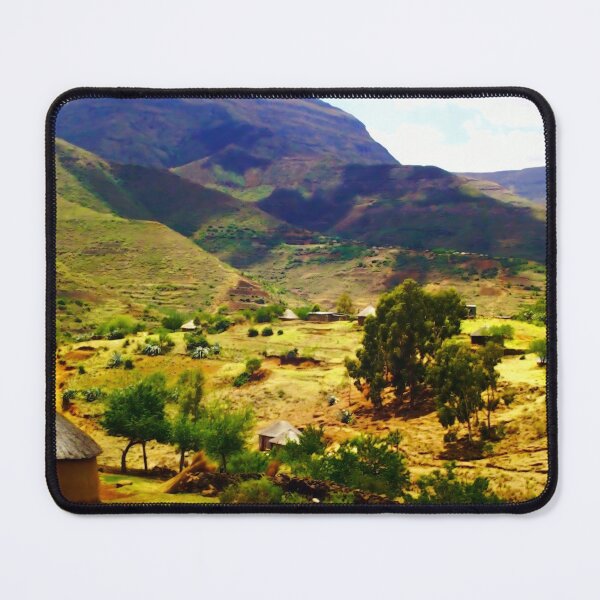 Item preview, Settlement in the Lesotho Highlands  designed and sold by JaneFlowersAfrica.