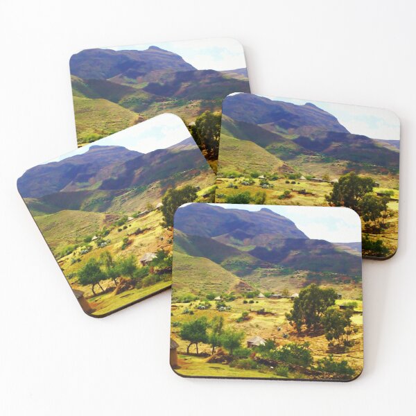 Item preview, Settlement in the Lesotho Highlands  designed and sold by JaneFlowersAfrica.