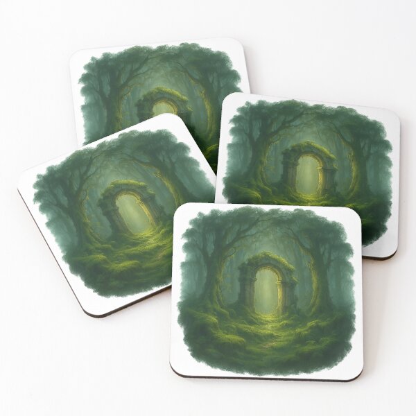 Item preview, Ethereal Mossy Forest Archway designed and sold by Hansonq.