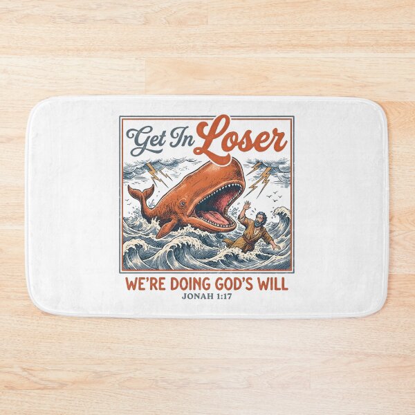 Item preview, Get In Loser We’re Doing God’s Will Shirt Jonah 1:17 Funny Christian Bible Verse designed and sold by Namerreh59Art.