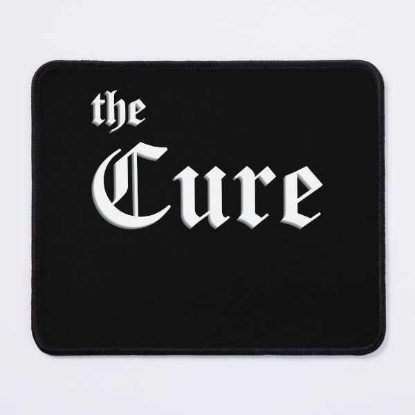 Item preview, The Cure Gothic Typography Tribute | Dark Post-Punk Aesthetic Design designed and sold by simpledarkwavewisdom.