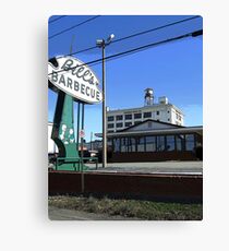 BAR-B-Q. Canvas Print