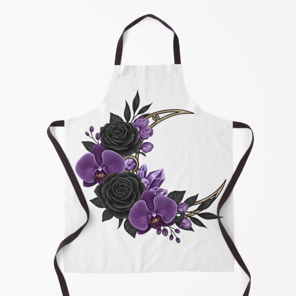 Item preview, Black Rose Crescent Gift designed and sold by IllumeInk.