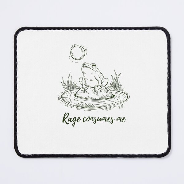 Item preview, Rage Consumes Me Frog designed and sold by FerminVigo.