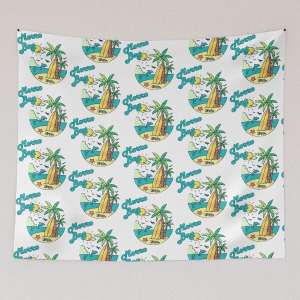 Item preview, Morro Bay Retro Vintage Surf T-Shirt | Beach Vacation Souvenir Gift designed and sold by DonnaRaine.