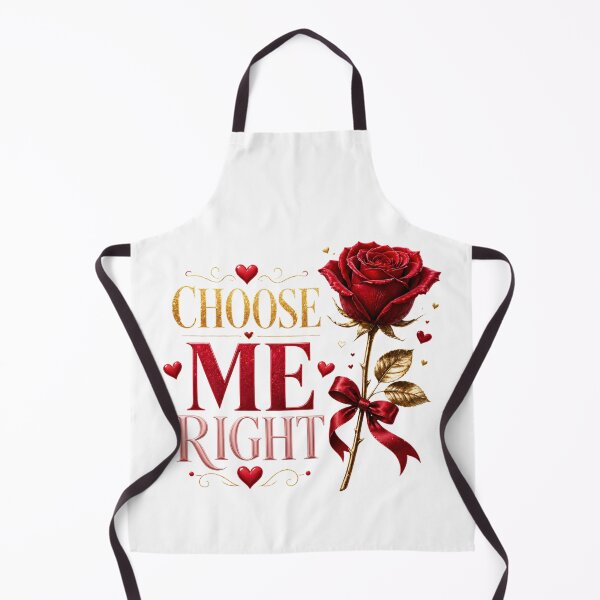 Item preview, Choose Me Right Romantic Rose Self Worth Love Design designed and sold by JagrDesigns.