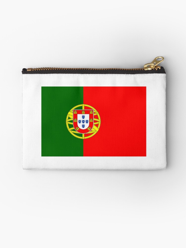 Portugal Portuguese Portuguese Flag Flag Of Portugal Pure Simple Zipper Pouch By Tom Hill Designer