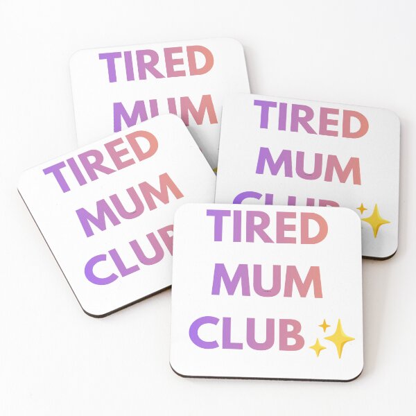 Item preview, Tired Mum Club Funny T-Shirt designed and sold by TiredMumClub.