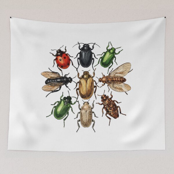 Item preview, Vintage Insect Illustration Retro Bug Art Entomology Cottagecore Nature Aesthetic designed and sold by Namerreh59Art.