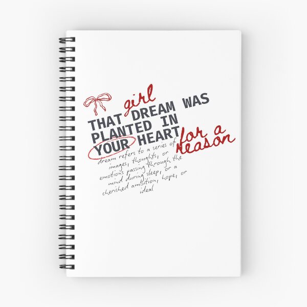 Item preview, Girl, That Dream Was Planted In Your Heart For A Reason designed and sold by karolina lindy.