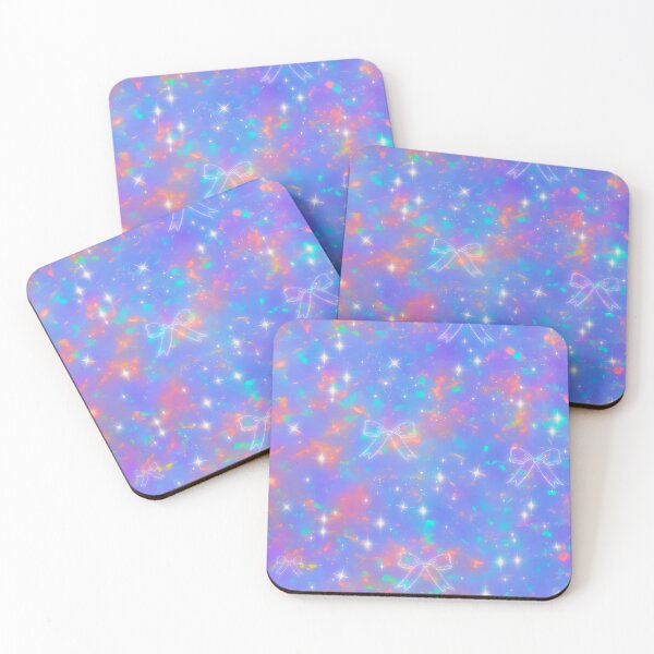 Item preview, Dreamy Pastel Starfield – Iridescent Galaxy Sparkle Background designed and sold by Pure Little Glitty.