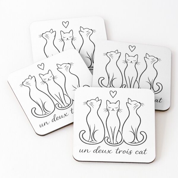 Item preview, Perfect gift for cat's lovers one two three cat  designed and sold by BigLove Animals.