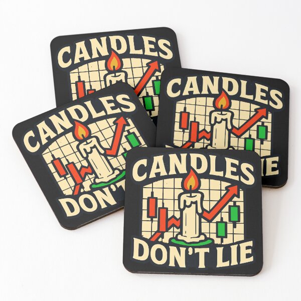 Item preview, Candles Don't Lie - Trust the Chart designed and sold by Riskt8ker Shop.