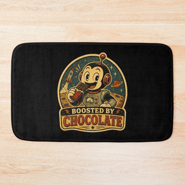 Item preview, Boosted by Chocolate Funny 1930s Cartoon | Vintage Retro Comic Sci-Fi | Powered By Chocolate Vintage Comic Character designed and sold by Rude Bot.