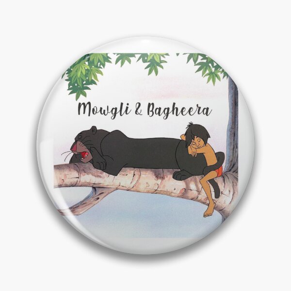 Item preview, Bagheera and Mowgli designed and sold by KOTB10.