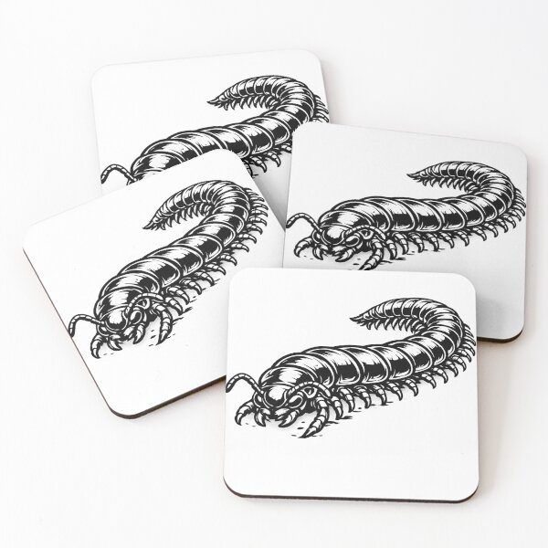 Item preview, Centipede - Bold Line Realistic Illustration designed and sold by Minimalisticaly.