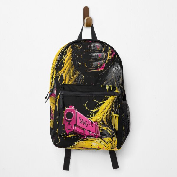 Item preview, Cyberpunk Gorilla Saint with Neon Pink Pistol designed and sold by Highwayman1975.