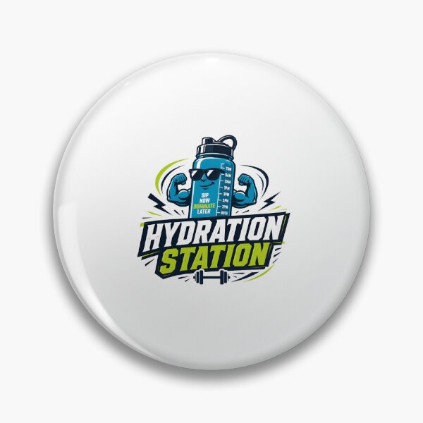 Item preview, Hydration Station Sip Now Dominate Later Boss Gym designed and sold by Fenay Designs.