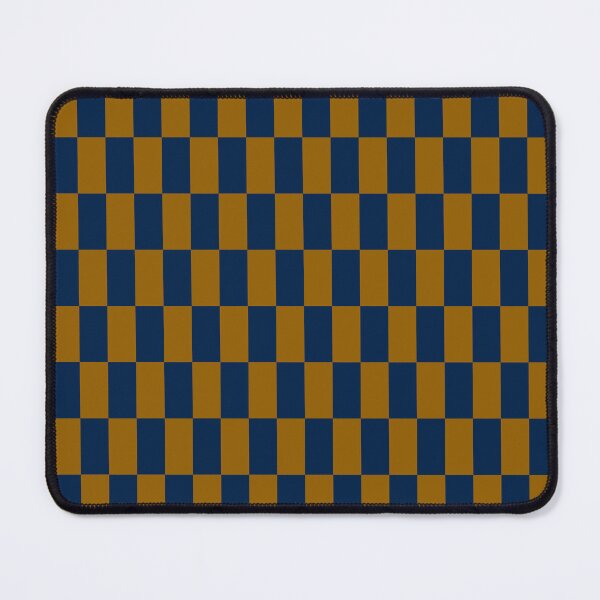 Item preview, Oxford blue & mid century modern brown rectangles  designed and sold by Mint + Midnight.