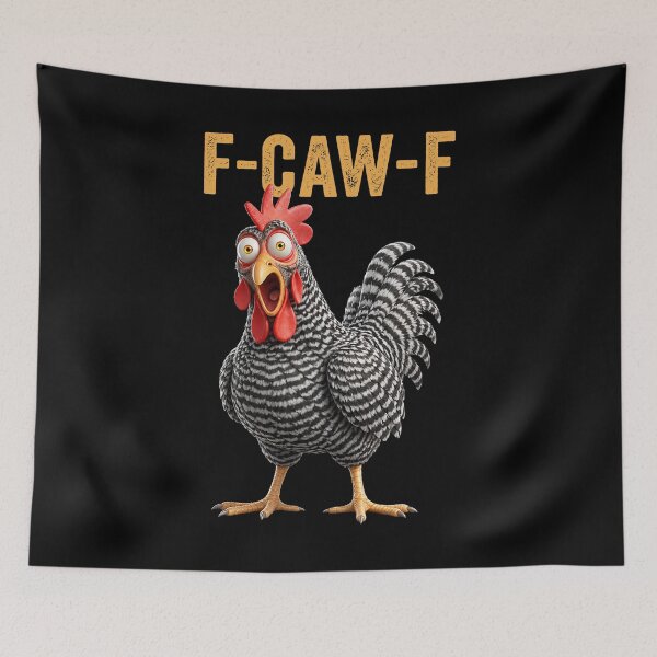 Item preview, Funny F-CAW-F America Chicken designed and sold by will freed18.