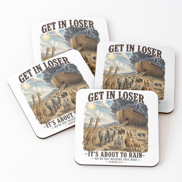 Item preview, Get in Loser It's About to Rain Noahs Ark designed and sold by will freed18.