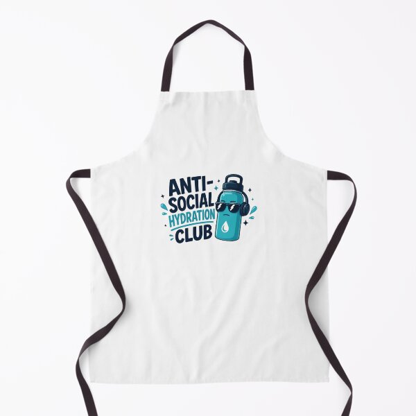 Item preview, Anti-Social Hydration Club Funny Introvert Humor designed and sold by Fenay Designs.