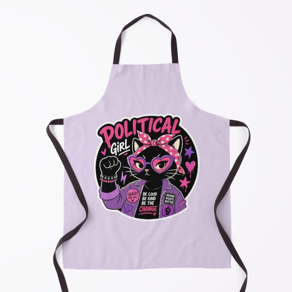 Item preview, Political Gril Cat designed and sold by PamLeeDesign.