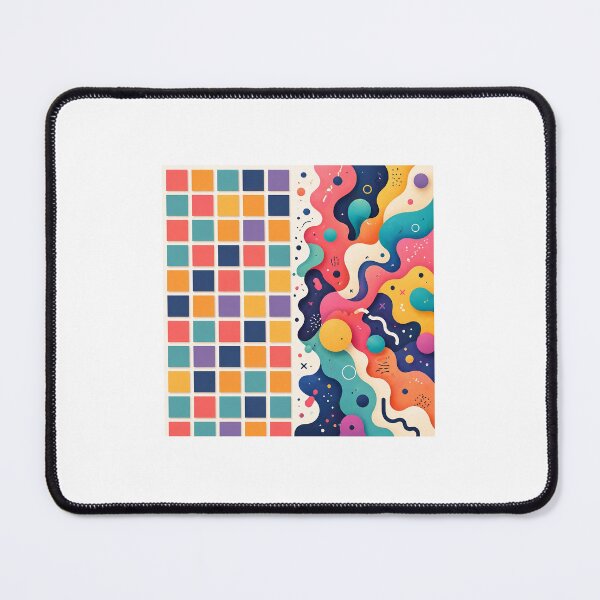 Item preview, Order Vs Chaos Abstract Grid design designed and sold by TheGiggleGrid.