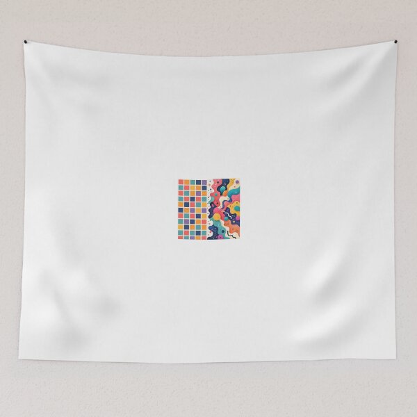 Item preview, Order Vs Chaos Abstract Grid design designed and sold by TheGiggleGrid.