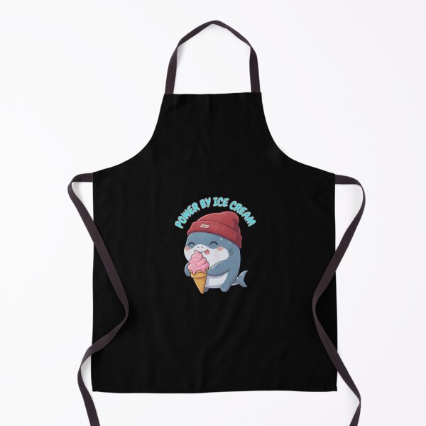 Item preview, Powered By Ice Cream Shark designed and sold by Nature's Chibis.
