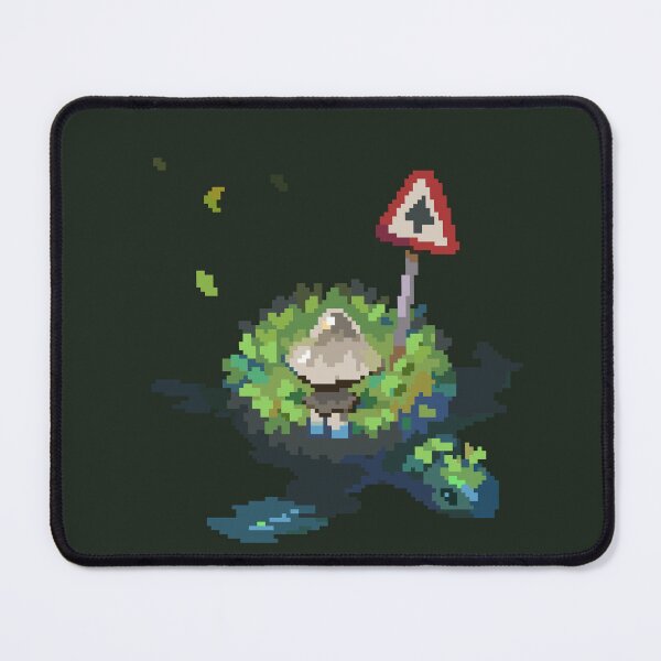 Item preview, Mushroom Scout on a Mossy Turtle designed and sold by Bobablin Pixel Shop.