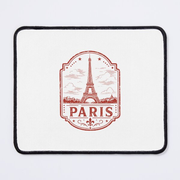 Item preview, Eiffel Tower Paris Vintage Badge designed and sold by Anantha's Studio.